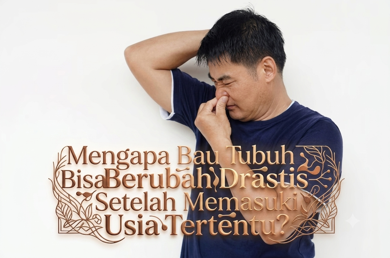 Mengapa Bau Tubuh Bisa Berubah Drastis Setelah Memasuki Usia Tertentu?