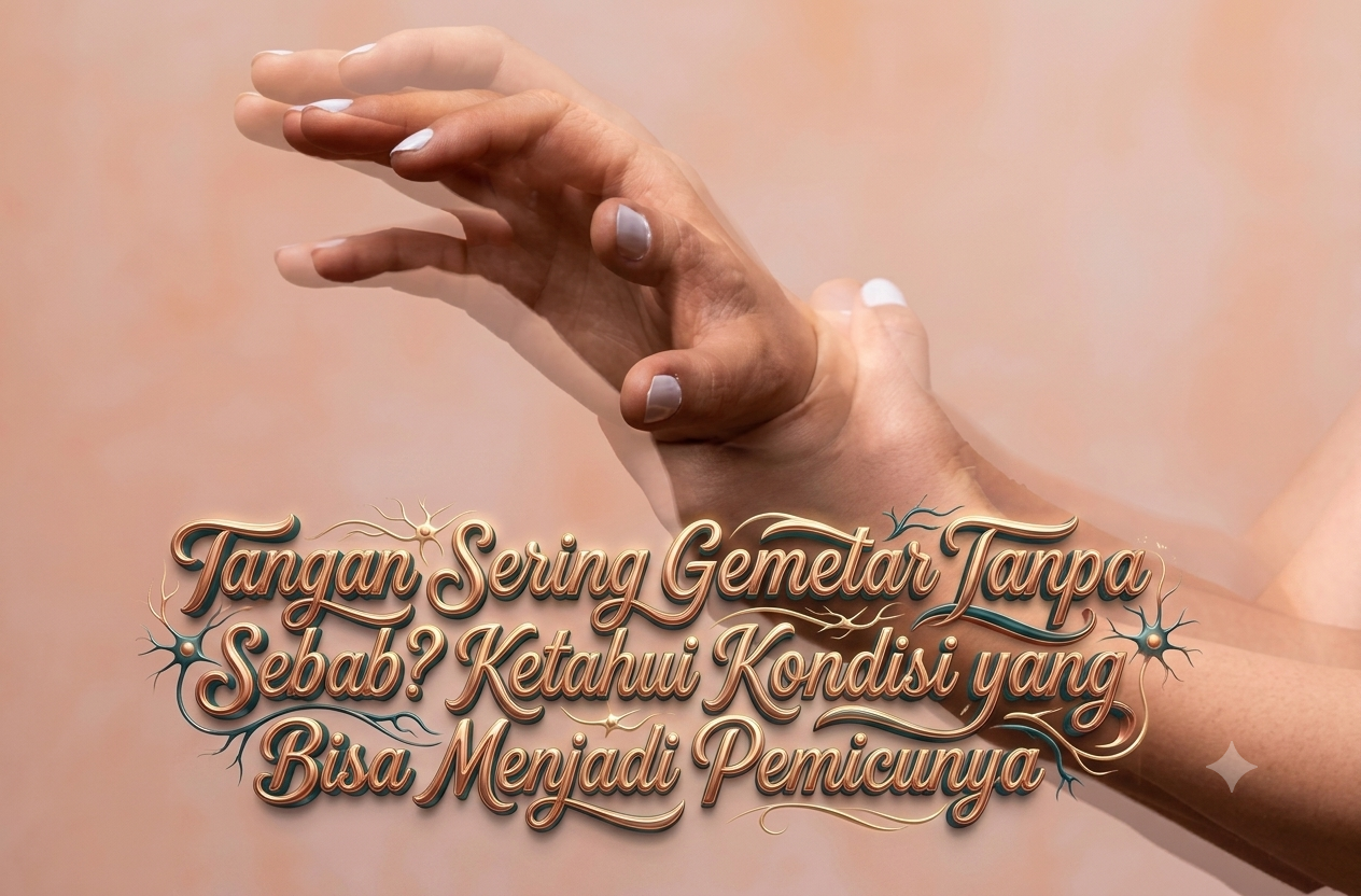 Tangan Sering Gemetar Tanpa Sebab? Ketahui Kondisi yang Bisa Menjadi Pemicunya
