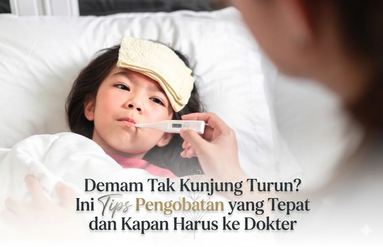 Demam Tak Kunjung Turun? Ini Tips Pengobatan yang Tepat dan Kapan Harus ke Dokter