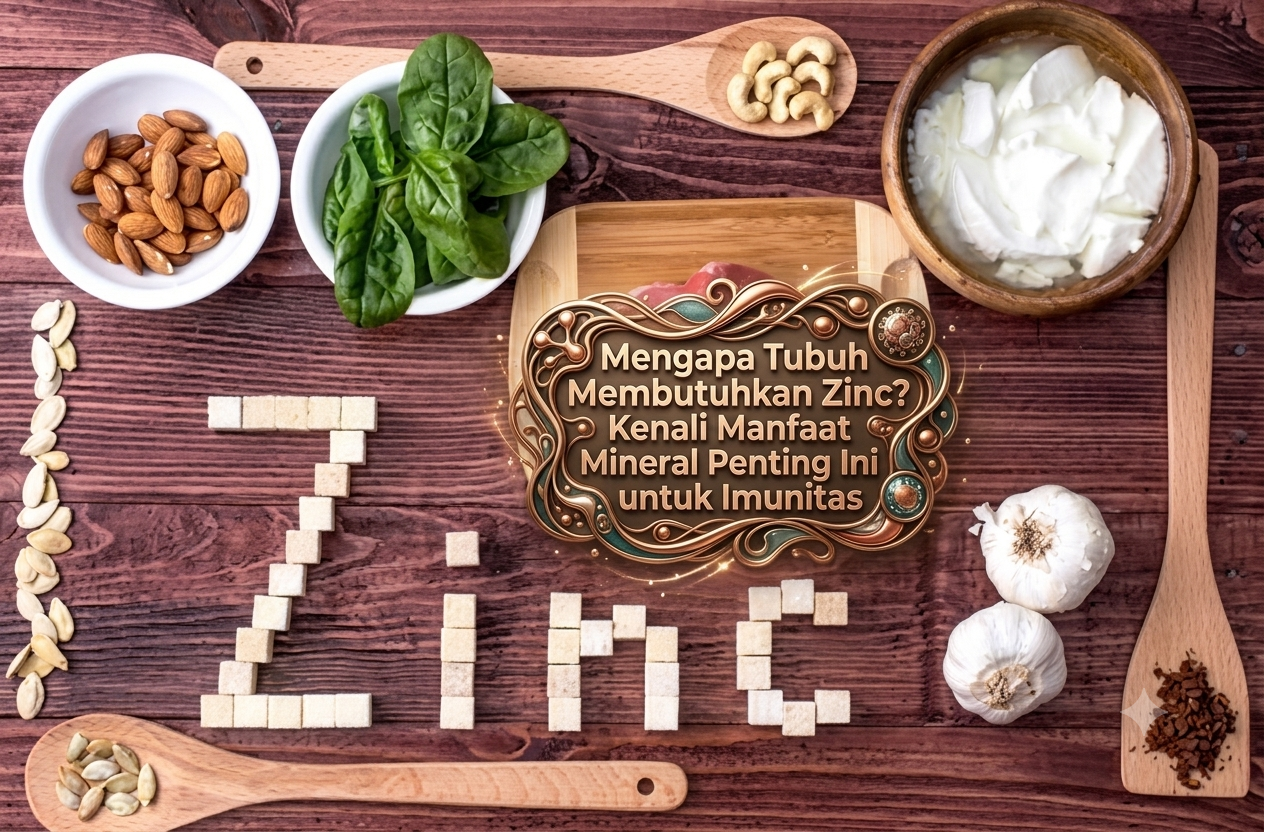 Mengapa Tubuh Membutuhkan Zinc? Kenali Manfaat Mineral Penting Ini untuk Imunitas
