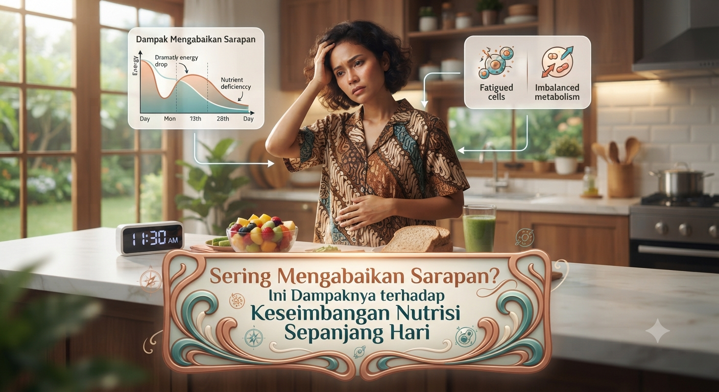 Sering Mengabaikan Sarapan? Ini Dampaknya terhadap Keseimbangan Nutrisi Sepanjang Hari