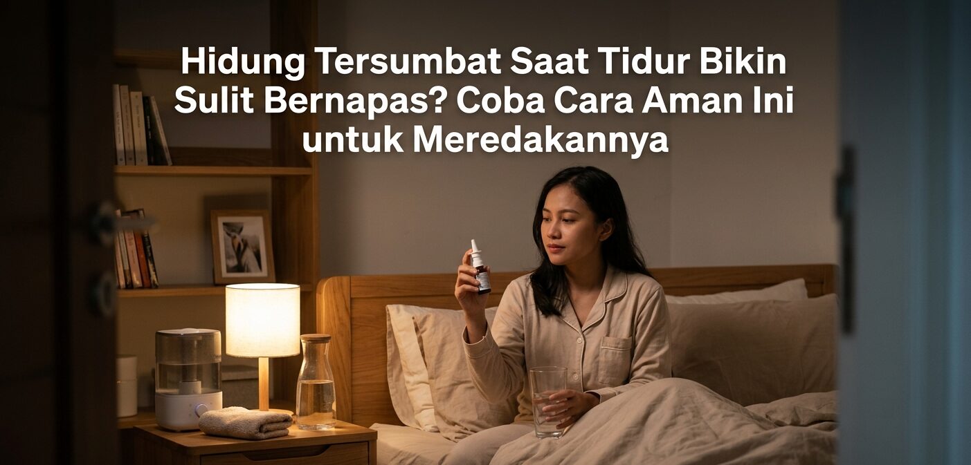 Hidung Tersumbat Saat Tidur Bikin Sulit Bernapas? Coba Cara Aman Ini untuk Meredakannya